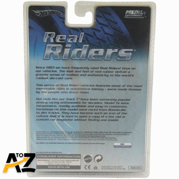 2005 Hot Wheels Metal Collection Real Riders Limited Edition Track T - Picture 7 of 11